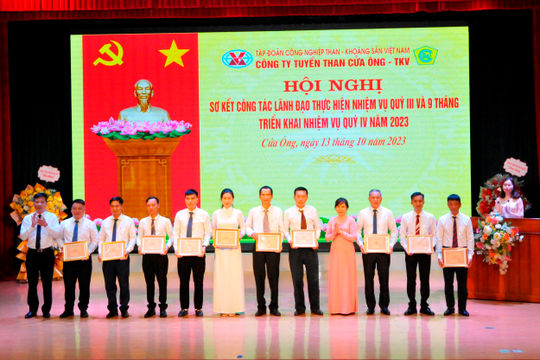 Công ty Tuyển than Cửa Ông - TKV chào mừng kỷ niệm 60 năm ngày thành lập tỉnh Quảng Ninh Công ty Tuyển than Cửa Ông - TKV chào mừng kỷ niệm 60 năm ngày thành lập tỉnh Quảng Ninh