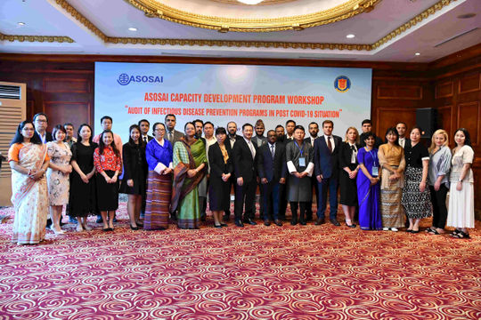 Hội thảo ASOSAI 2023 “Kiểm toán các Chương trình phòng, chống bệnh truyền nhiễm sau đại dịch Covid-19” thành công tốt đẹp Hội thảo ASOSAI 2023 “Kiểm toán các Chương trình phòng, chống bệnh truyền nhiễm sau đại dịch Covid-19” thành công tốt đẹp