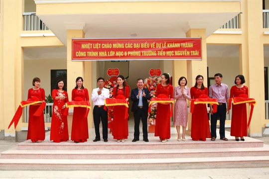 BSR tài trợ 5 tỷ đồng xây dựng công trình trong trường học