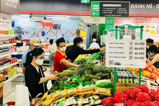 Bán lẻ hàng hóa và doanh thu dịch vụ tiêu dùng tháng 10 ước đạt 536,3 nghìn tỷ đồng