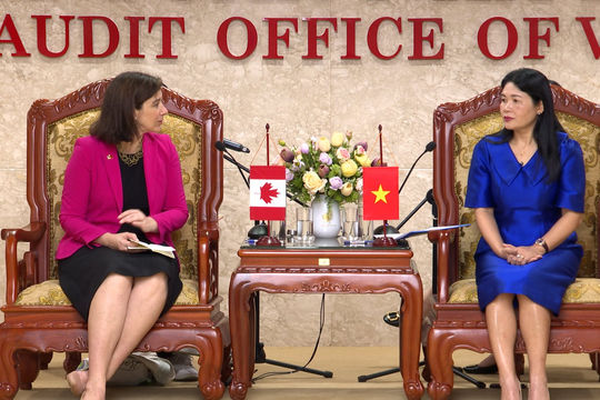 Tăng cường cơ hội hợp tác giữa Kiểm toán nhà nước và Chính phủ Canada