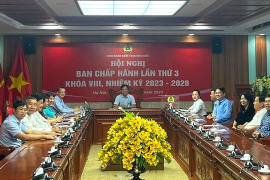 Công đoàn Kiểm toán nhà nước bầu bổ sung chức danh Phó Chủ tịch chuyên trách