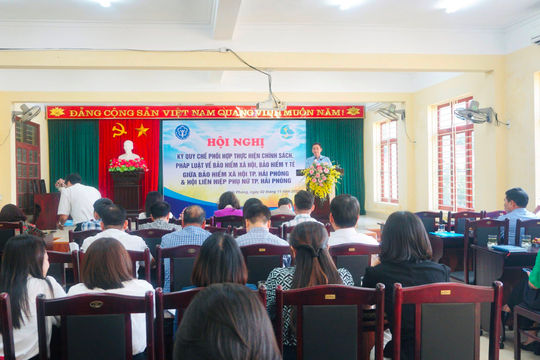 Hải Phòng: Ký quy chế phối hợp thực hiện chính sách, pháp luật về BHXH, BHYT Hải Phòng: Ký quy chế phối hợp thực hiện chính sách, pháp luật về BHXH, BHYT