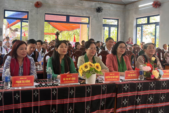 Ngày hội Đại đoàn kết dân tộc tại xã miền núi của tỉnh Quảng Nam Ngày hội Đại đoàn kết dân tộc tại xã miền núi của tỉnh Quảng Nam