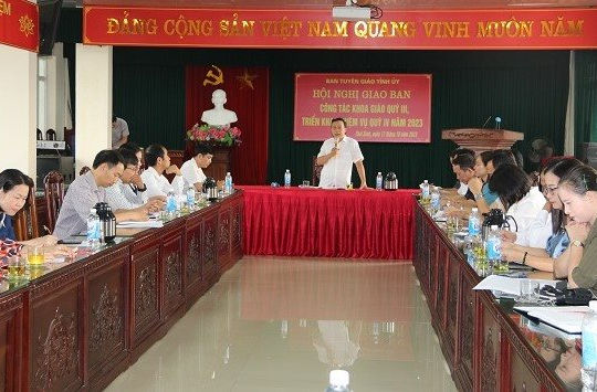 Thái Bình: Đẩy mạnh công tác phối hợp tuyên truyền chính sách BHXH, BHYT Thái Bình: Đẩy mạnh công tác phối hợp tuyên truyền chính sách BHXH, BHYT