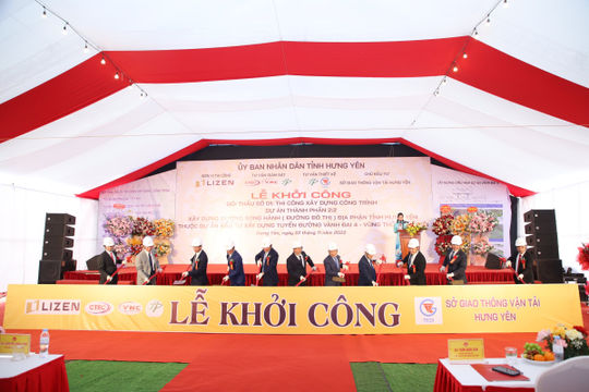 Khởi công xây dựng đường song hành thuộc Dự án đường Vành đai 4   Khởi công xây dựng đường song hành thuộc Dự án đường Vành đai 4
