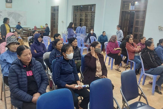 Bắc Ninh: BHXH huyện Yên Phong tích cực tuyên truyền chính sách BHXH tự nguyện, BHYT hộ gia đình