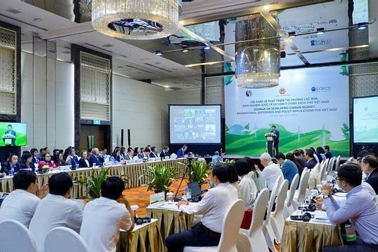 Thúc đẩy phát triển thị trường carbon để chuyển đổi xanh thành công