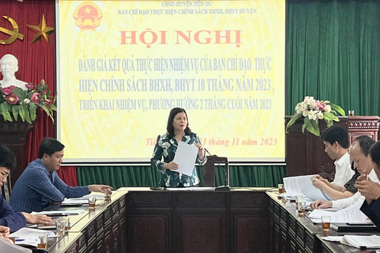 Bắc Ninh: Huyện Tiên Du nỗ lực triển khai các nhiệm vụ cuối năm 2023 Bắc Ninh: Huyện Tiên Du nỗ lực triển khai các nhiệm vụ cuối năm 2023