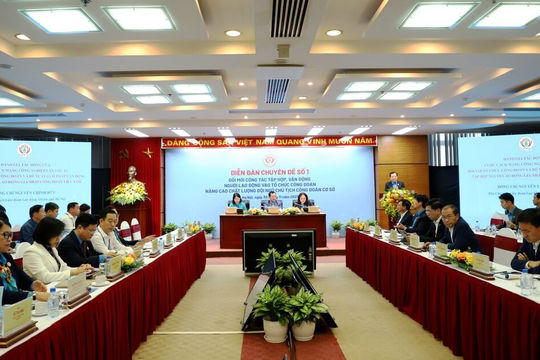 Đẩy mạnh công tác vận động người lao động tham gia tổ chức Công đoàn