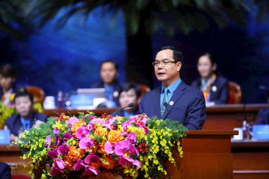 Đại hội XIII Công đoàn Việt Nam đề ra 7 nhóm chỉ tiêu hàng năm và 3 nhóm chỉ tiêu đến hết nhiệm kỳ