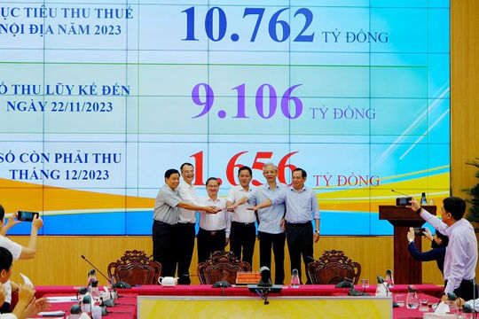 Cần Thơ phát động “Chiến dịch 30 ngày đêm hoàn thành chỉ tiêu thu thuế năm 2023” Cần Thơ phát động “Chiến dịch 30 ngày đêm hoàn thành chỉ tiêu thu thuế năm 2023”