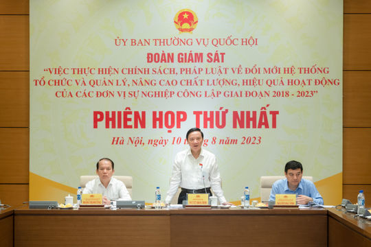 Giám sát hiệu quả hoạt động của các đơn vị sự nghiệp công lập Giám sát hiệu quả hoạt động của các đơn vị sự nghiệp công lập