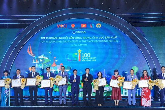 Vinh danh các doanh nghiệp bền vững  Vinh danh các doanh nghiệp bền vững