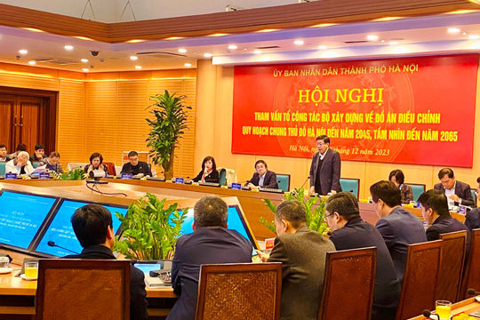 Tham vấn để hoàn thiện đồ án Điều chỉnh Quy hoạch chung Thủ đô Hà Nội