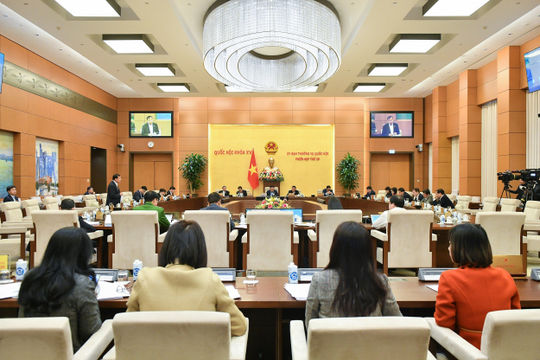 Bổ sung 4 dự án luật vào Chương trình xây dựng luật, pháp lệnh năm 2024