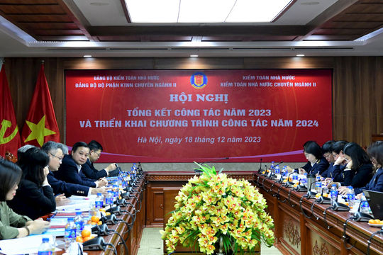 KTNN chuyên ngành II: Tỷ lệ thực hiện kiến nghị kiểm toán đạt 96,34%