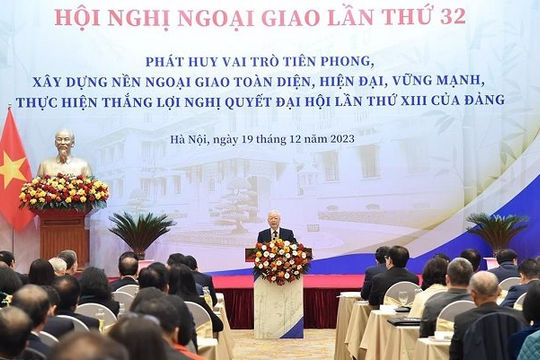 Xây dựng nền ngoại giao toàn diện, hiện đại, vững mạnh
