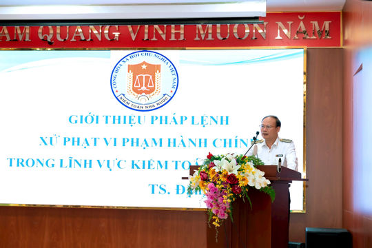 Tuyên truyền Pháp lệnh Xử phạt vi phạm hành chính trong lĩnh vực kiểm toán nhà nước tại Khánh Hòa