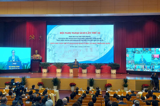 Ngoại giao kinh tế đóng góp quan trọng vào tạo dựng vị thế, uy tín quốc tế của đất nước