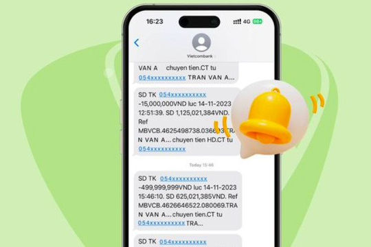 Vì sao ngân hàng đồng loạt đổi cách tính phí SMS Banking?
