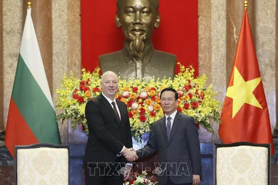 Chủ tịch nước tiếp Chủ tịch Quốc hội Bulgaria nhân dịp thăm chính thức Việt Nam