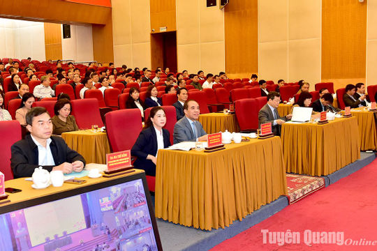 Tuyên Quang: Phấn đấu hoàn thành vượt mức các chỉ tiêu, nhiệm vụ