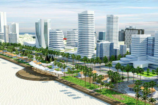 Vũng Tàu đề xuất xây 8 hầm đi bộ ở biển Bãi Sau