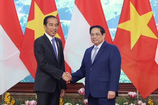 Đưa kim ngạch thương mại song phương Việt Nam - Indonesia lên 18 tỷ USD trước năm 2028 Đưa kim ngạch thương mại song phương Việt Nam - Indonesia lên 18 tỷ USD trước năm 2028