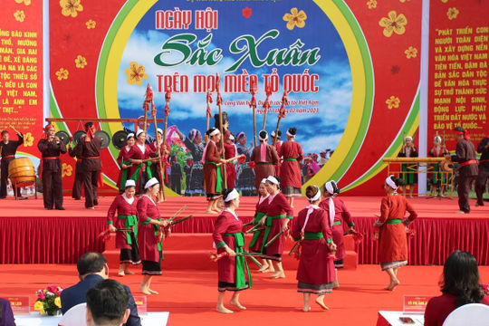 Nhiều hoạt động tại Ngày hội “Sắc Xuân trên mọi miền Tổ quốc”
