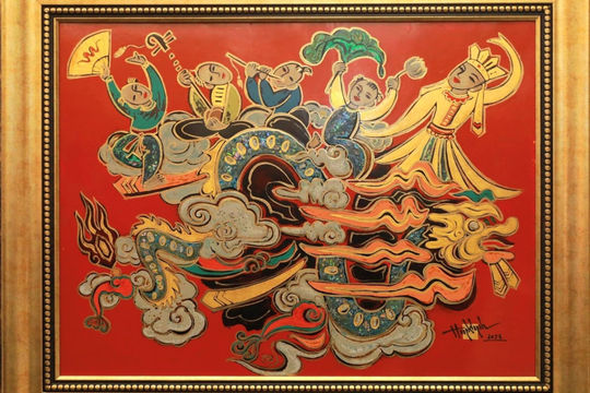 Trao giải cuộc thi vẽ "Di sản văn hóa Việt Nam qua hội họa"