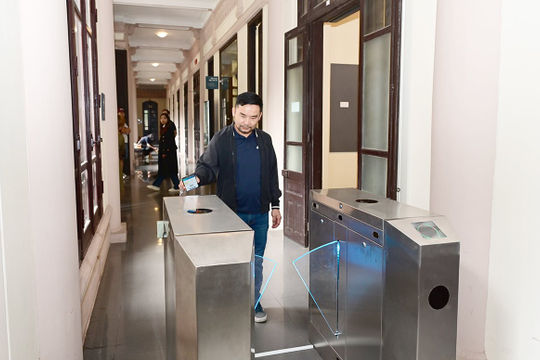 Lần đầu tiên khách hàng có thể mua và tự soát vé vào bảo tàng