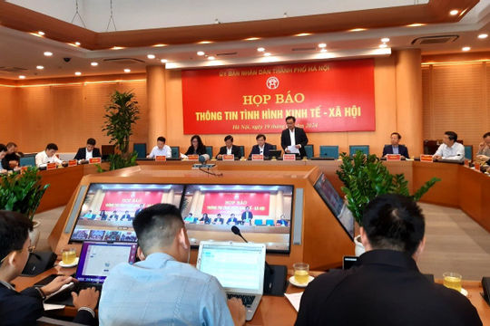 Tăng trưởng GRDP của Hà Nội gấp 1,24 lần cả nước