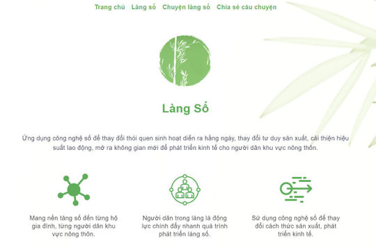 Bộ Thông tin và Truyền thông phát hành cẩm nang "Làng số"