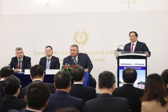 Việt Nam - Romania đặt mục tiêu thương mại song phương tăng gấp đôi vào năm 2030