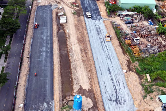 Thành phố Hồ Chí Minh: Đẩy nhanh tiến độ thi công Dự án Quốc lộ 50