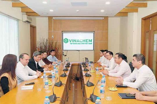 Tập đoàn Hóa chất Việt Nam: Đẩy mạnh hợp tác xuất khẩu phân bón sang Brazil 