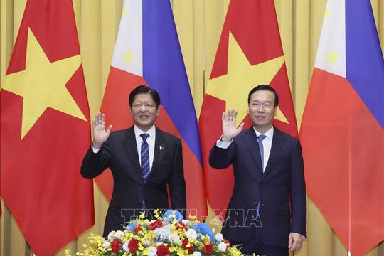 Chủ tịch nước hội đàm với Tổng thống Philippines Chủ tịch nước hội đàm với Tổng thống Philippines