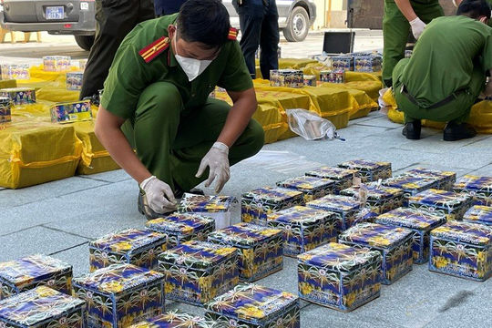 Thành phố Hồ Chí Minh: Triệt phá đường dây buôn bán pháo nổ 