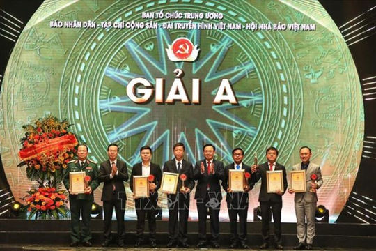 Giải Búa liềm vàng: Thể hiện sâu đậm, rõ nét 'chất' xây dựng Đảng