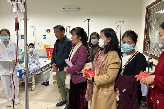 “Câu chuyện mùa xuân” tại Bệnh viện Huyết học - Truyền máu Trung ương