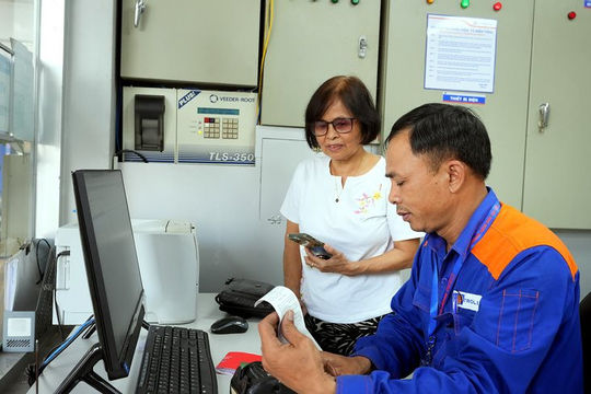 Hơn 5.800 cửa hàng kinh doanh xăng dầu đã phát hành hóa đơn điện tử 