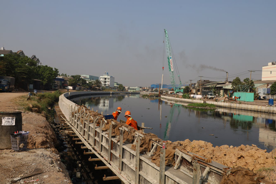 Thành phố Hồ Chí Minh: Hoàn thành Dự án kênh Tham Lương - Bến Cát - rạch Nước Lên vào dịp 30/4