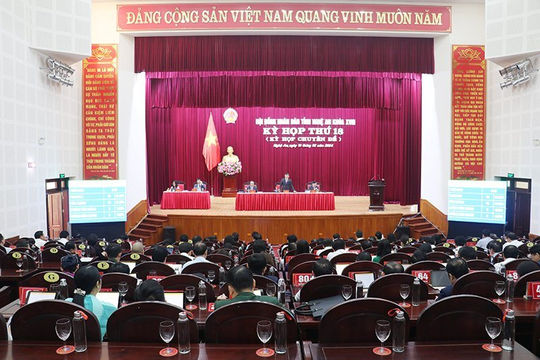 Nghệ An: Thông qua nhiều Nghị quyết triển khai các dự án quan trọng Nghệ An: Thông qua nhiều Nghị quyết triển khai các dự án quan trọng