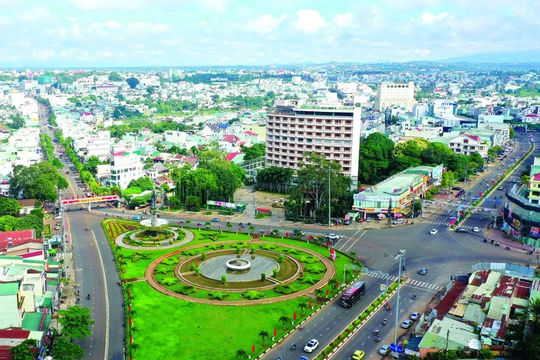 Thành phố Pleiku - đô thị hạt nhân trong tam giác phát triển Việt Nam - Lào - Campuchia