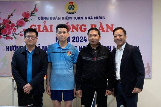 Hơn 70 tay vợt tham dự Giải bóng bàn hướng tới kỷ niệm 30 năm thành lập Ngành Hơn 70 tay vợt tham dự Giải bóng bàn hướng tới kỷ niệm 30 năm thành lập Ngành