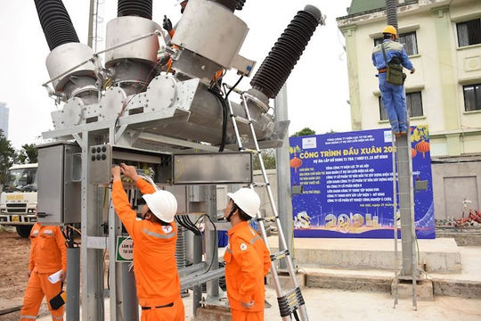 Tháng 2, sản xuất và nhập khẩu điện ước đạt 19,75 tỷ kWh