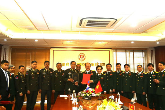 Xây dựng mối quan hệ láng giềng tốt đẹp, hữu nghị truyền thống Việt Nam - Campuchia