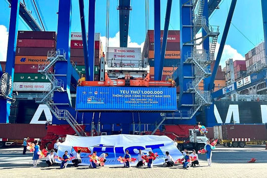 Mở bến cảng container quốc tế Tân Cảng Hải Phòng Mở bến cảng container quốc tế Tân Cảng Hải Phòng