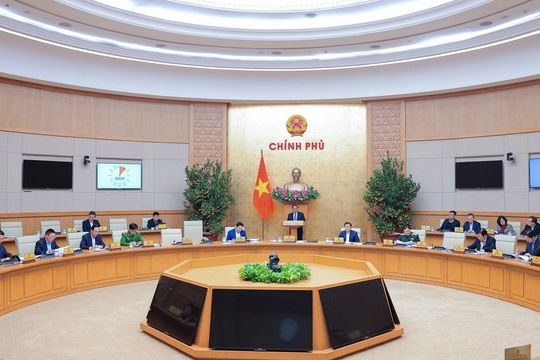 Chính phủ quyết nghị về 5 dự án luật, 5 đề nghị xây dựng luật